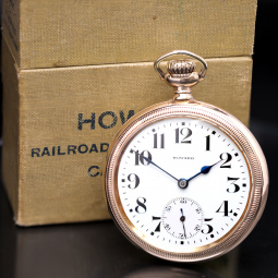 Railroad Watch | 21 Jewel Howard Series II Railroad Pocket Watch w/Period Series II Box